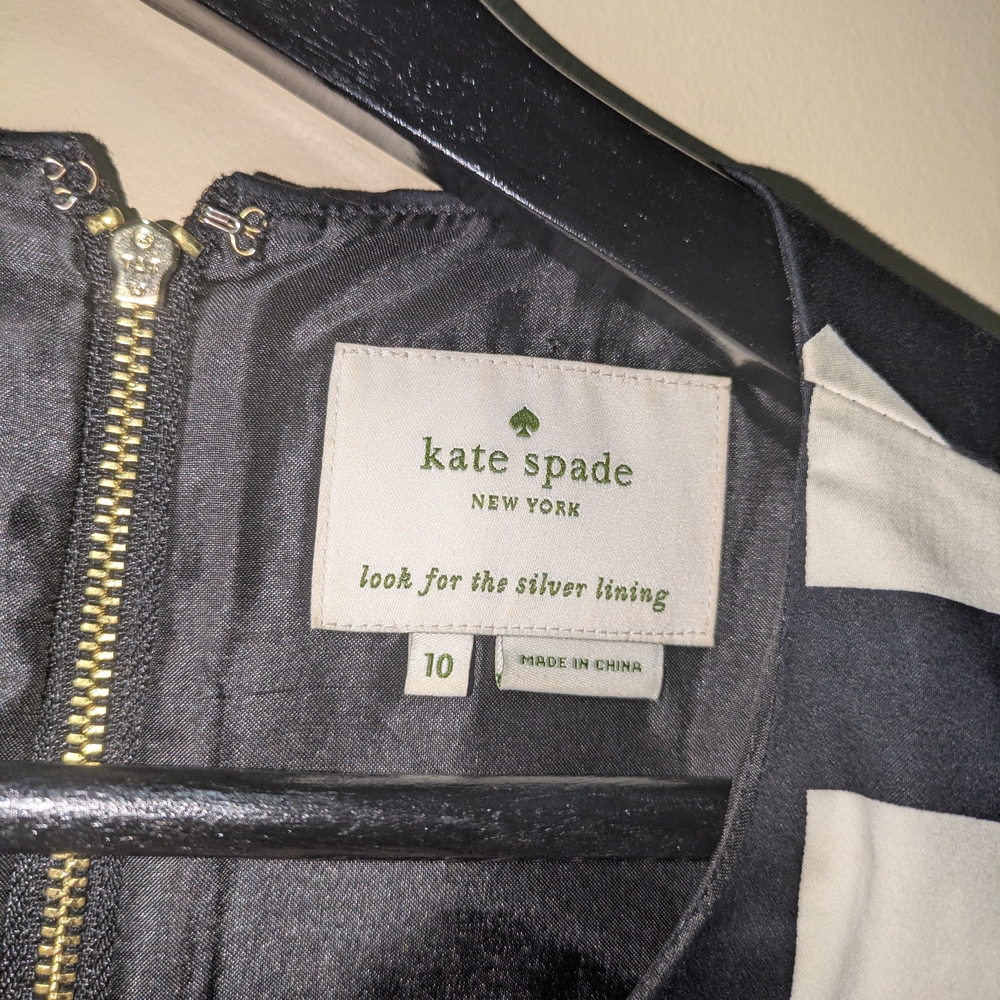 Kate Spade Black and White Dress